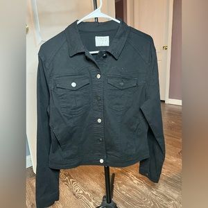 Tinsel Town, Size XL, Black Jean Jacket